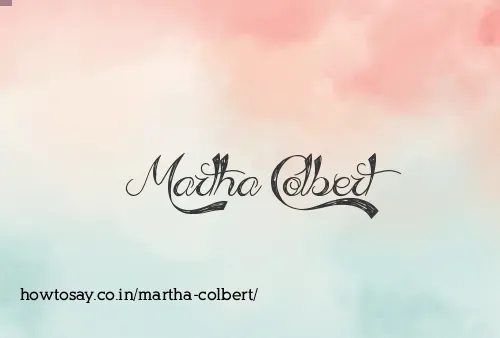 Martha Colbert