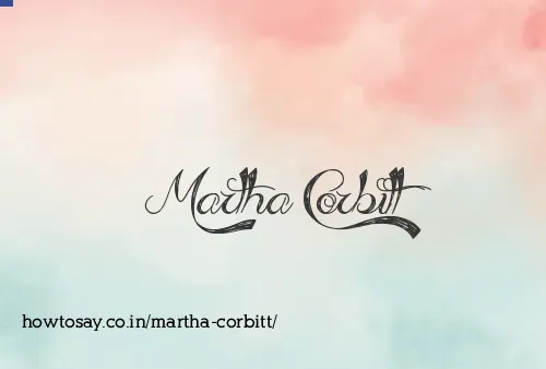 Martha Corbitt