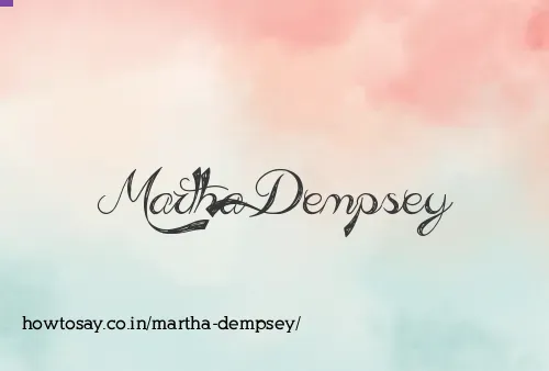 Martha Dempsey