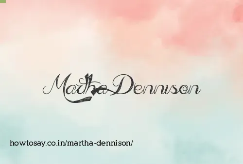Martha Dennison