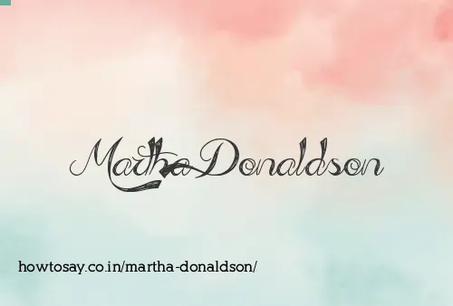 Martha Donaldson