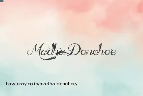 Martha Donohoe