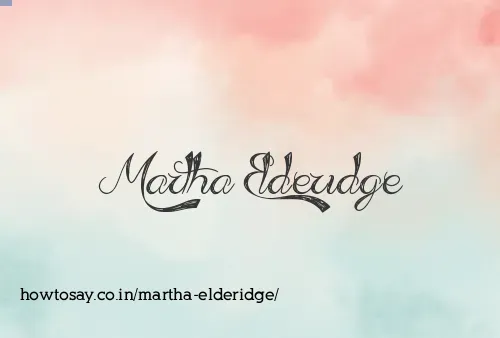 Martha Elderidge