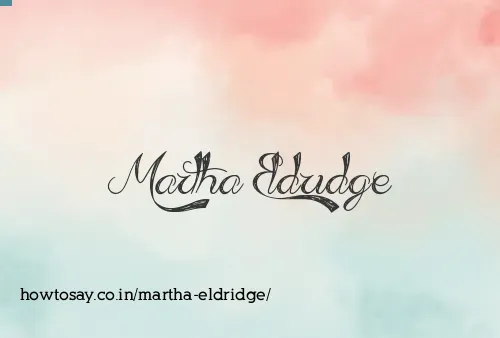 Martha Eldridge
