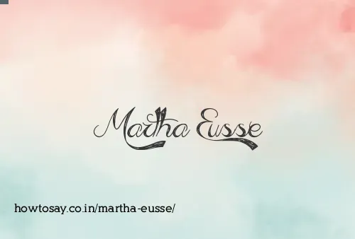 Martha Eusse