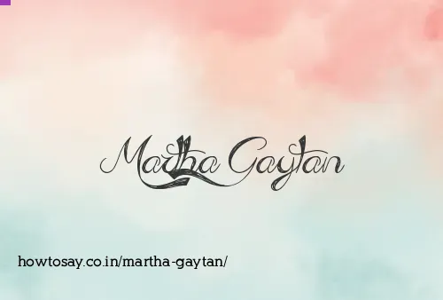 Martha Gaytan