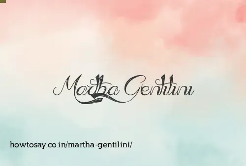 Martha Gentilini