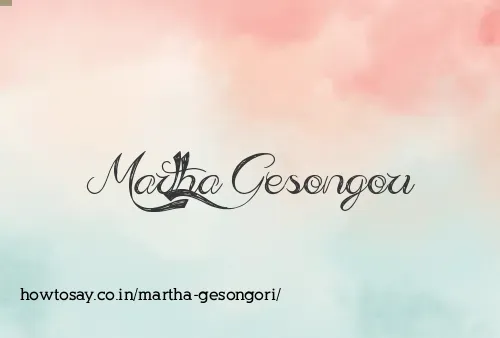 Martha Gesongori
