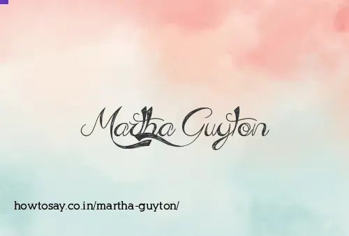 Martha Guyton