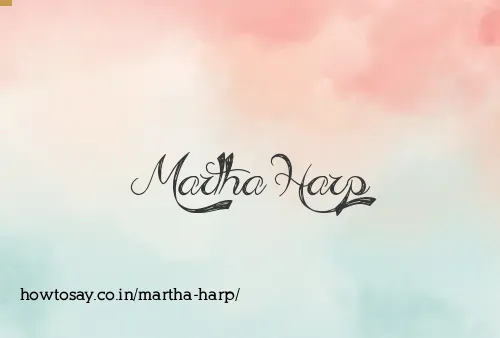 Martha Harp