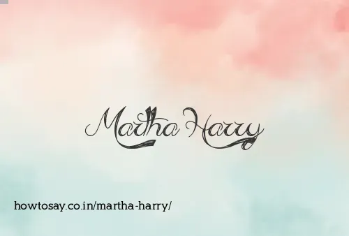 Martha Harry
