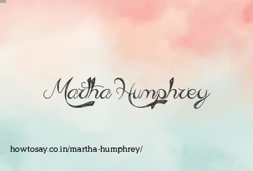 Martha Humphrey