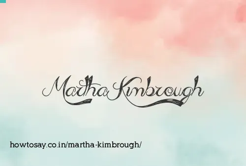Martha Kimbrough