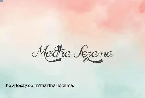 Martha Lezama