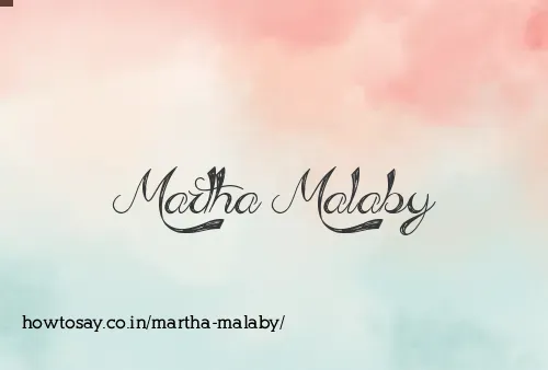 Martha Malaby