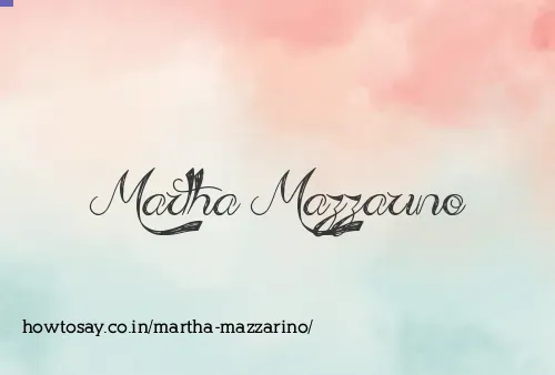 Martha Mazzarino