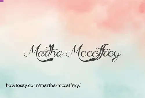 Martha Mccaffrey
