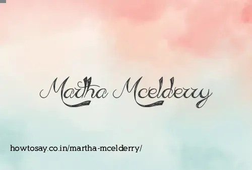 Martha Mcelderry