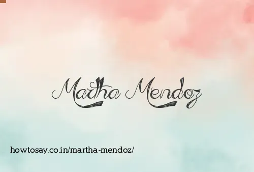 Martha Mendoz