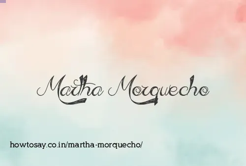 Martha Morquecho