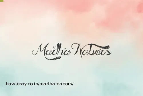 Martha Nabors