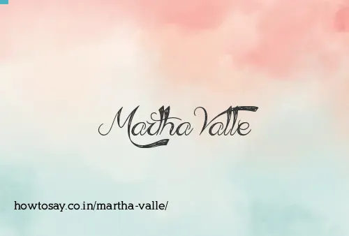 Martha Valle