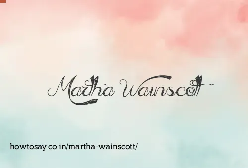 Martha Wainscott