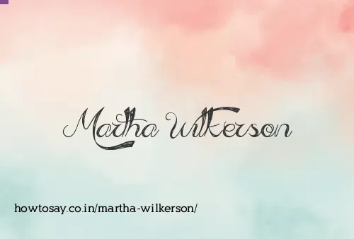 Martha Wilkerson