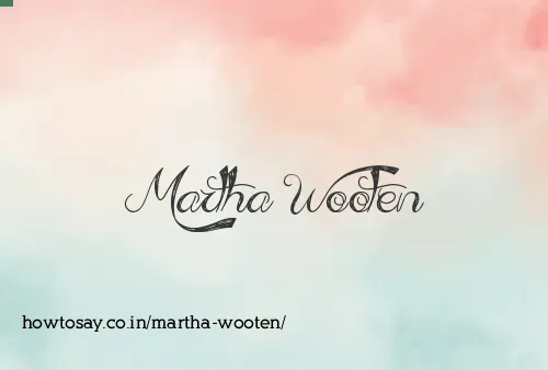 Martha Wooten