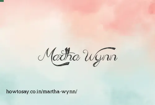 Martha Wynn