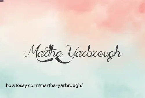 Martha Yarbrough