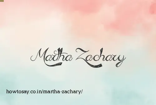 Martha Zachary