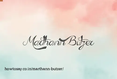 Marthann Butzer