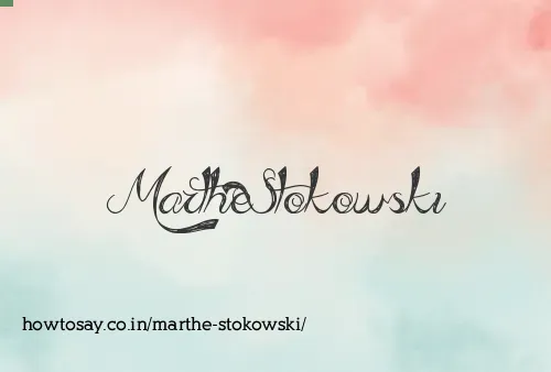 Marthe Stokowski