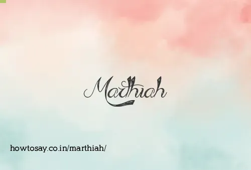 Marthiah