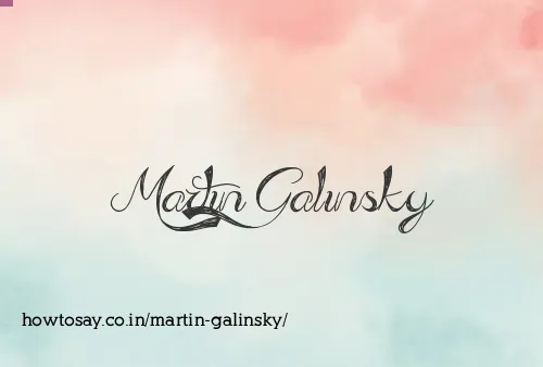 Martin Galinsky