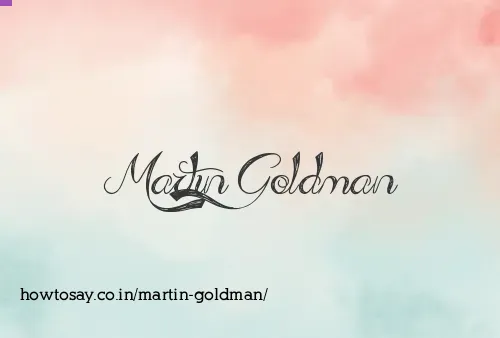 Martin Goldman