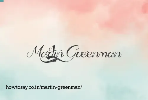 Martin Greenman