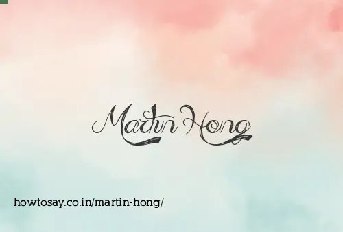 Martin Hong