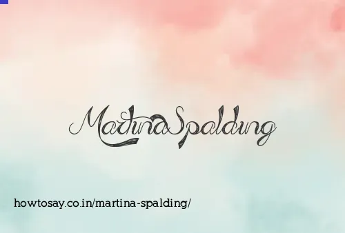 Martina Spalding