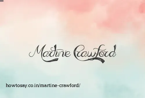 Martine Crawford