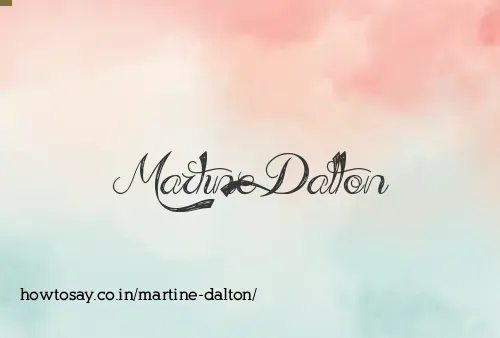 Martine Dalton
