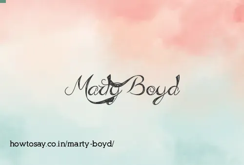 Marty Boyd