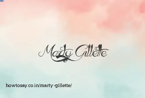 Marty Gillette