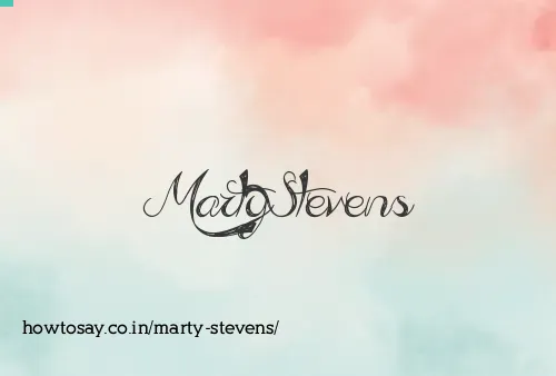Marty Stevens
