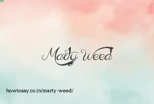 Marty Weed