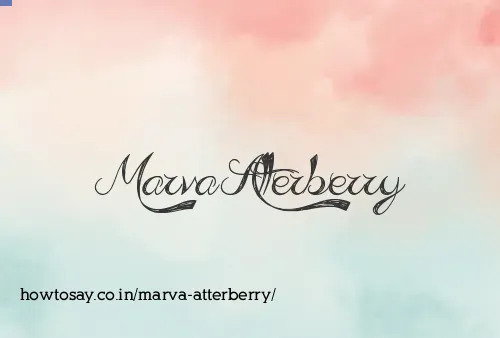 Marva Atterberry