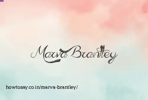 Marva Brantley