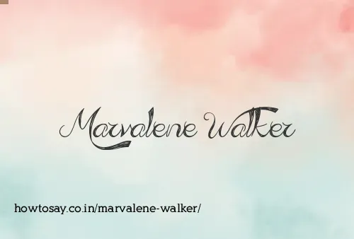 Marvalene Walker