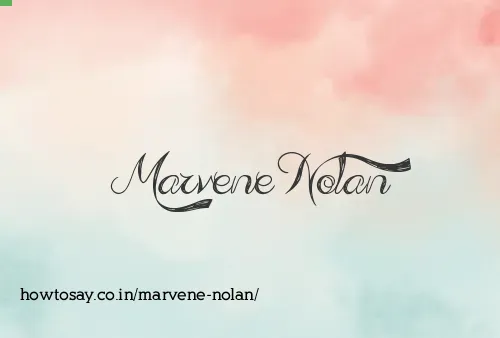 Marvene Nolan